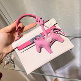 Tailored handbag styled for everyday wear