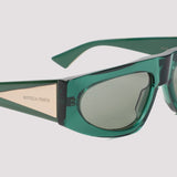 Bottega Veneta sunglasses side profile designer luxury fashion