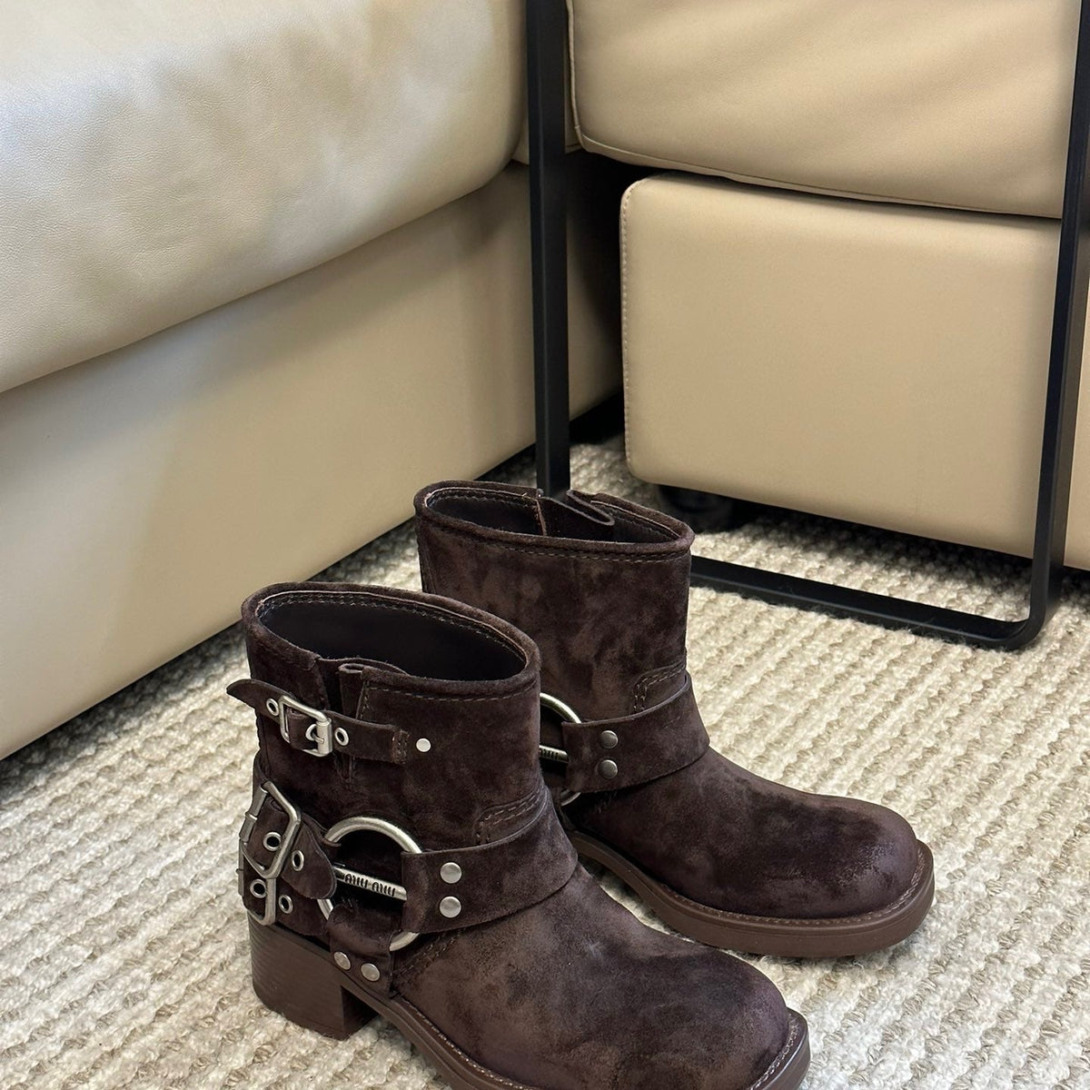 Shoes? Miu M Boots Premium Designer Casual Shoes