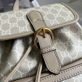 Back view of polished signature women's handbag – women's premium purse