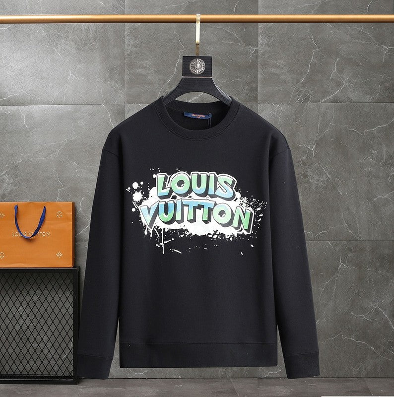 Back view of Louis Vuitton luxury clothing with tailored silhouette