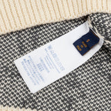 Close-up detail shot of Louis Vuitton luxury clothing with contemporary cut