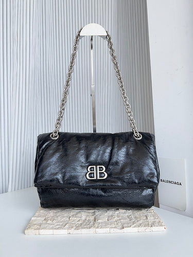 Zivas Charm Modern Minimalist Look Statement Handbag (Designer-Inspired Craftsmanship) – Front View 2