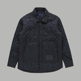 Front view of Louis Vuitton luxury clothing with monogram-inspired silhouette