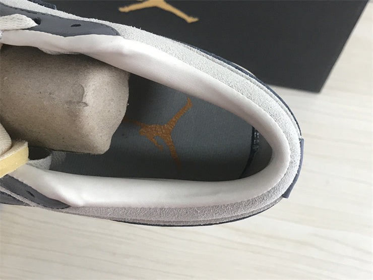 Nike soft grey luxury sneakers view 11 chunky sole construction