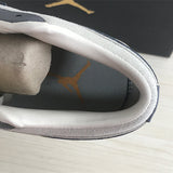 Nike soft grey luxury sneakers view 11 chunky sole construction