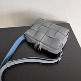 Modern Vegan Leather Handbag - Statement Silhouette | Women's Statement Accessory #1597 - texture close-up (image 9) of designer-inspired handbag