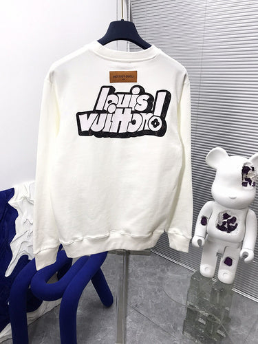 Full styled look of Louis Vuitton luxury clothing with streetwear-inspired cut