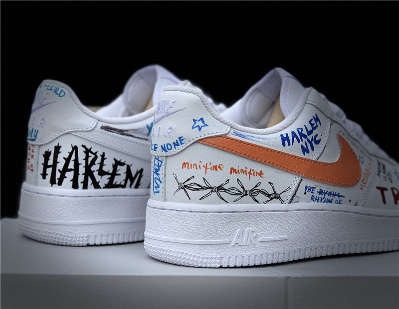 Nike Men's & Women's Designer Street Sneakers — Style 014 angle view