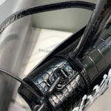 Bold Faux Leather Handbag - Modern Structured Build | Women's Designer-Inspired Purse #675 - styled full view (image 7) of designer-inspired handbag