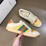 Gucci tonal black luxury sneakers view 7 padded collar comfort