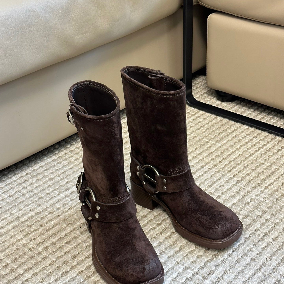 Shoes? Miu M Boots Premium Designer Casual Shoes
