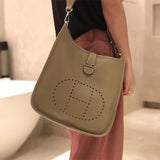 Elegant bag shown from front angle