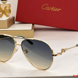 Full view of Cartier unisex sunglasses