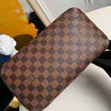 Back view of classic signature women's handbag – women's luxury handbag