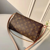 Side profile of structured refined women's handbag – women's luxury handbag