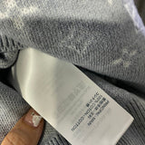 Close-up detail shot of Louis Vuitton luxury clothing with streetwear-inspired cut
