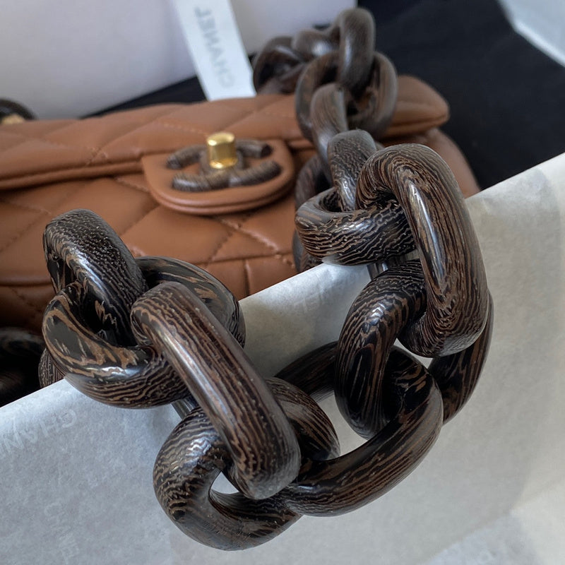 Ziva's Charm handbag – side angle view (one versatile size)