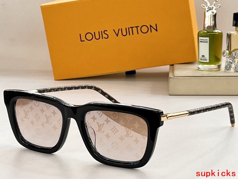 Full view of Louis Vuitton unisex sunglasses