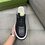 Gucci neutral cream luxury sneakers view 10 signature lace-up style