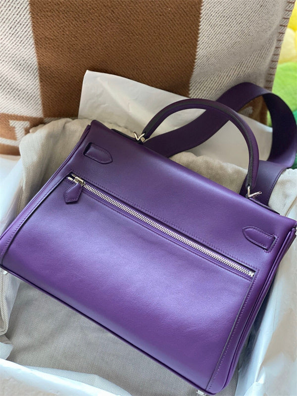  understated shoulder bag detail view showing craftsmanship