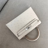 graceful handbag detail view showing craftsmanship