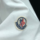 Back view of Moncler luxury clothing with relaxed-fit cut