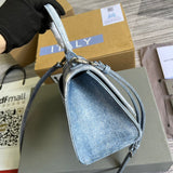 Structured Faux Leather Handbag - Versatile Everyday Design | Women's Statement Accessory #297 - back view (image 4) of designer-inspired handbag