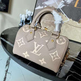 Interior view of signature polished women's handbag – women's everyday handbag