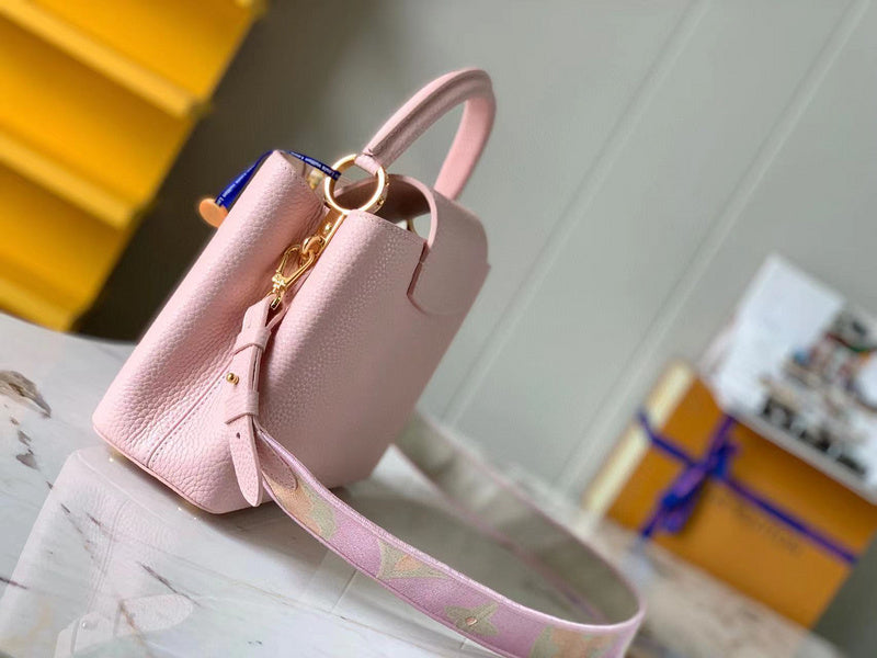 Close-up detail of modern statement women's handbag – women's luxury handbag