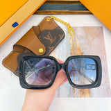 Front view of Louis Vuitton unisex sunglasses
