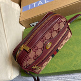 Side profile of elevated sleek women's handbag – women's designer-style accessory