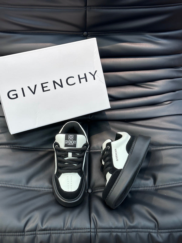 Givenchy Red High-Top Sneakers - Back View