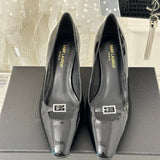 Saint Laurent shoes front view designer style