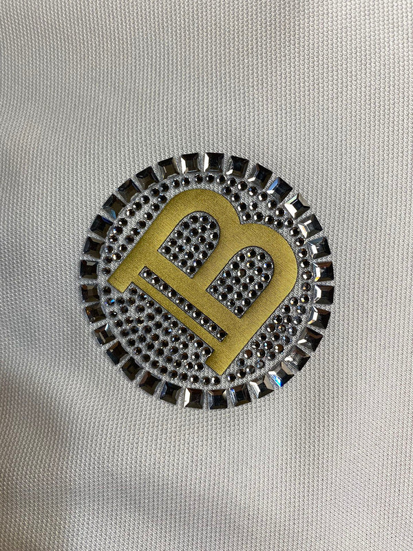 Balmain luxury designer clothing detail shot