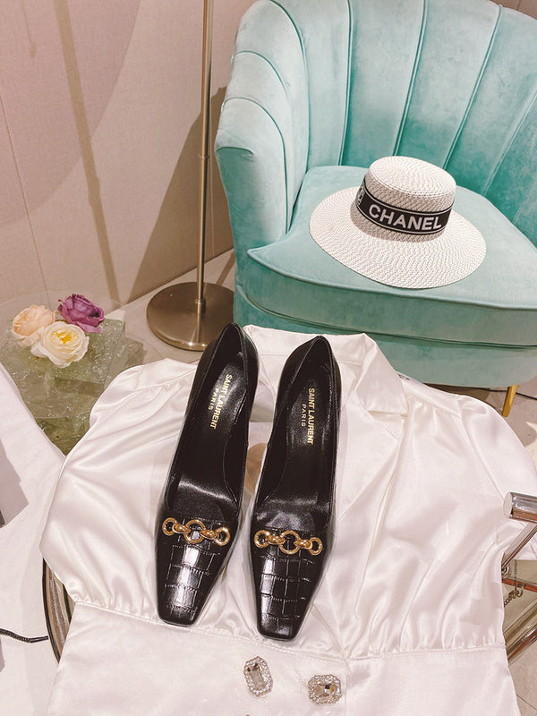 Saint Laurent luxury shoes front view — premium authentic designer style