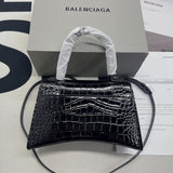Bold Faux Leather Handbag - Modern Structured Build | Women's Designer-Inspired Purse #675 - top view (image 11) of designer-inspired handbag