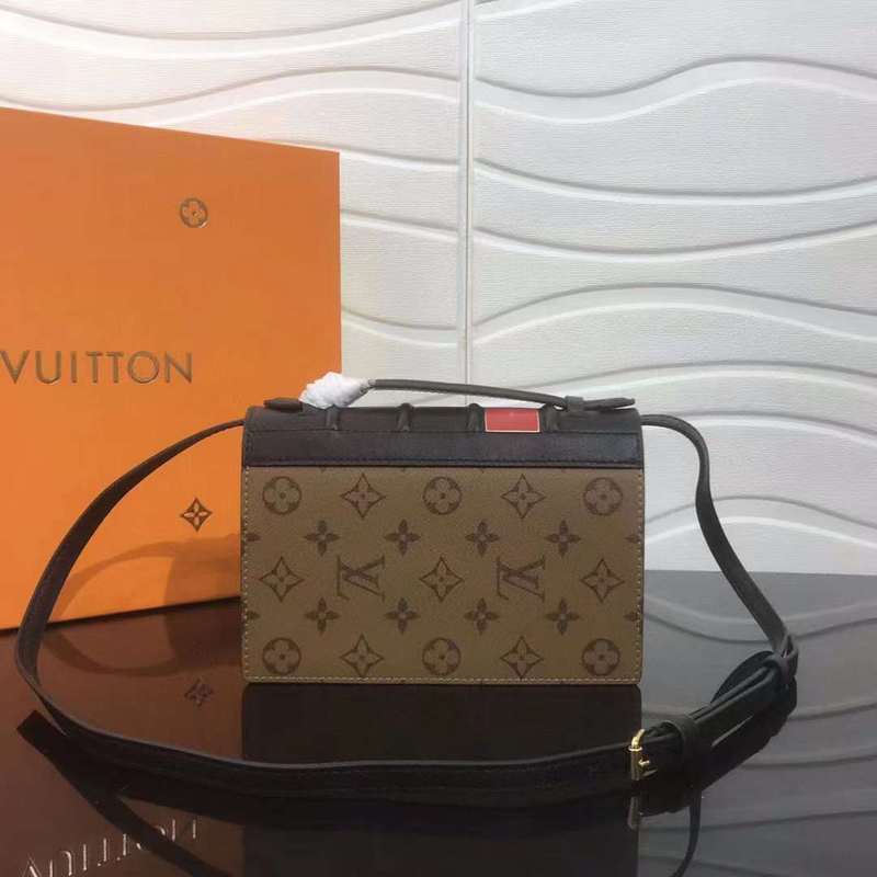 Front view of signature polished women's handbag – women's everyday handbag