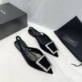 Saint Laurent luxury shoes detail view — premium authentic designer style