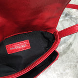 Contemporary Faux Leather Handbag - Everyday Elegance | Women's Luxury Handbag #711 - texture close-up (image 9) of designer-inspired handbag