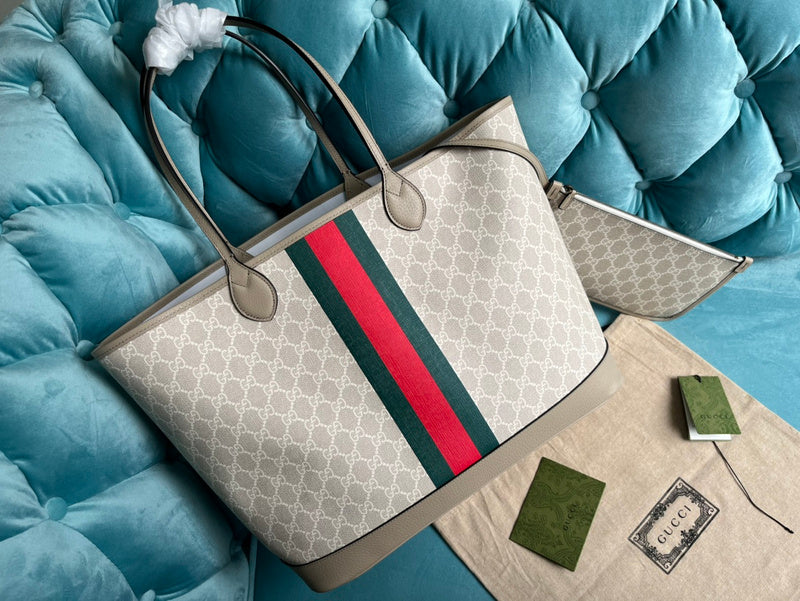 Front view of modern signature women's handbag – women's designer-style accessory
