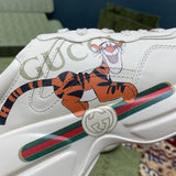 Gucci neutral cream luxury sneakers view 4 streetwear statement look