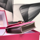 Sleek Vegan Leather Handbag - Chic Everyday Appeal | Women's Premium Handbag #1780 - side angle view (image 2) of designer-inspired handbag