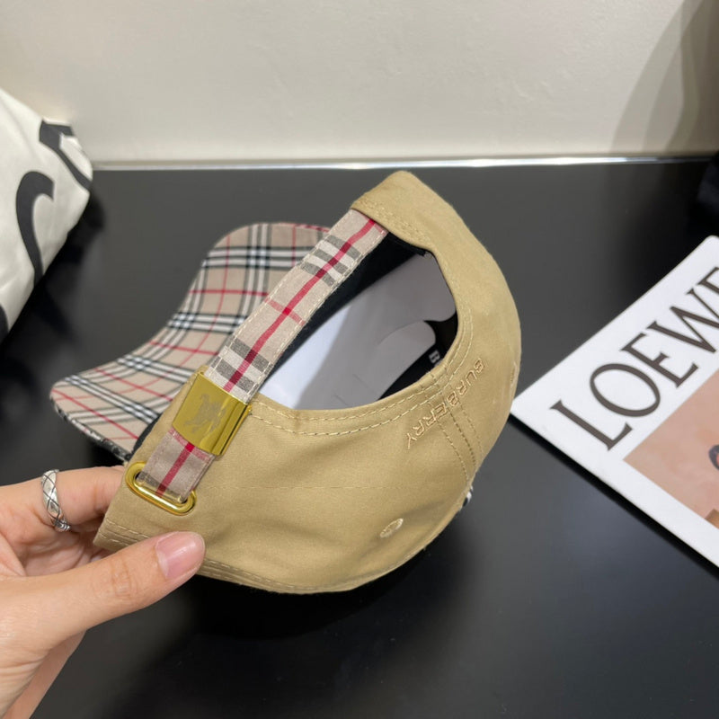 Lifestyle view of Burberry unisex cap