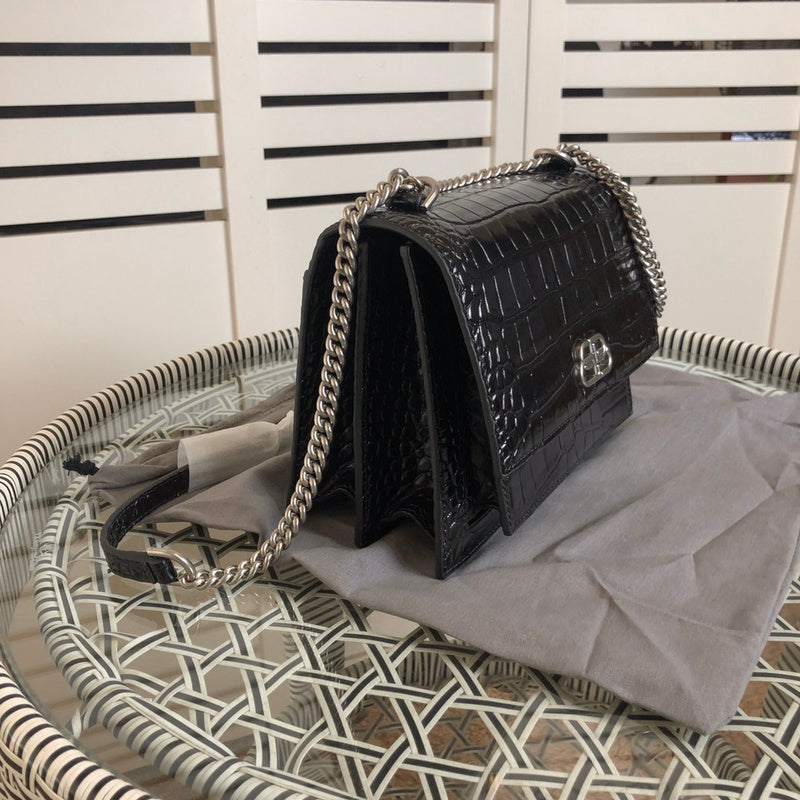 Interior view of chic polished women's handbag – women's everyday handbag