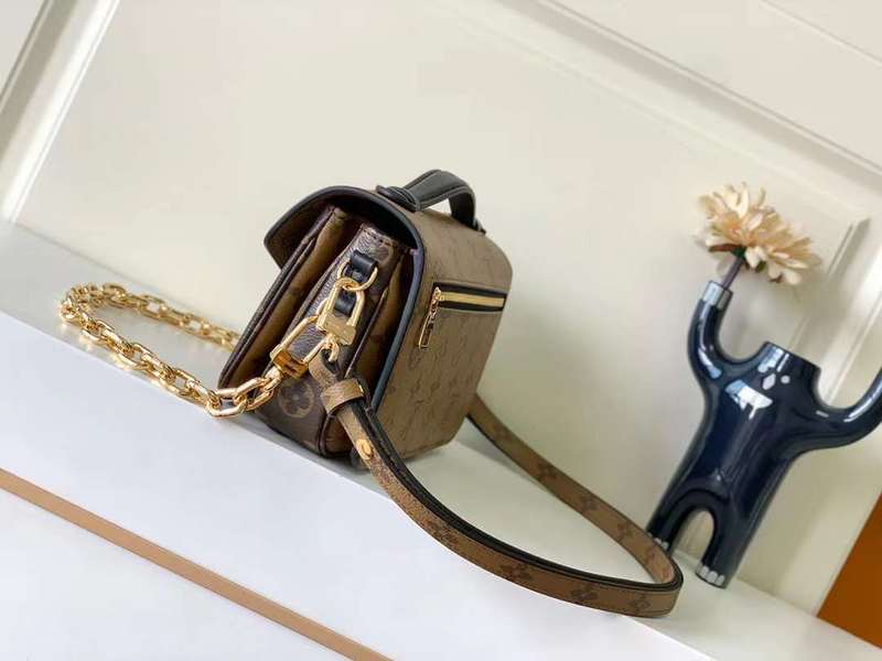 Close-up detail of modern everyday-luxe women's handbag – women's statement bag