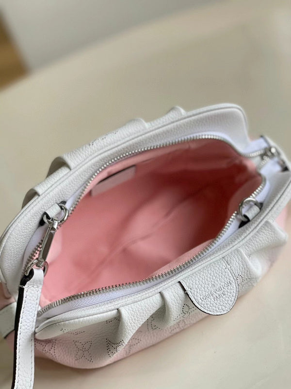 Top view of chic modern women's handbag – women's premium purse