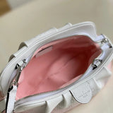 Top view of chic modern women's handbag – women's premium purse