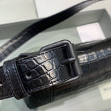 Contemporary Faux Leather Handbag - Understated Luxury Look | Women's Statement Accessory #527 - interior view (image 6) of designer-inspired handbag