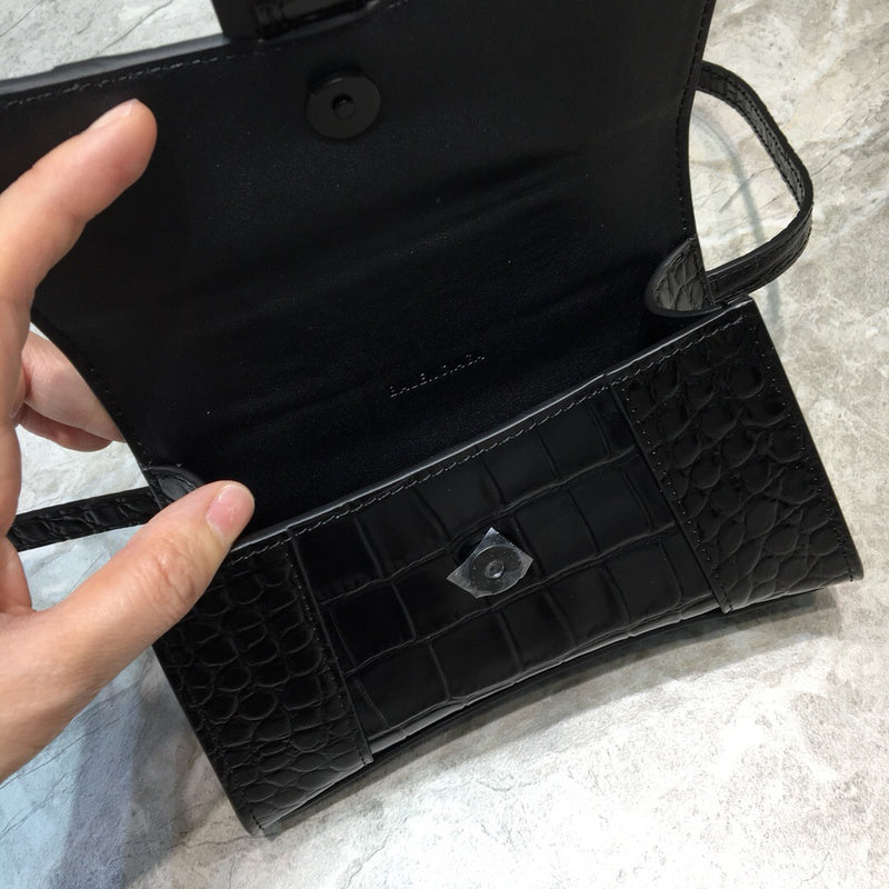 Timeless Vegan Leather Handbag - Signature Hardware Accents | Women's Statement Accessory #1015 - alternate angle view (image 8) of designer-inspired handbag